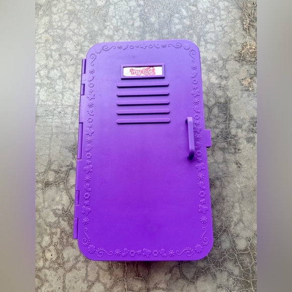 American Girl Other - My Life American Girl Doll 14" Purple Locker 2014